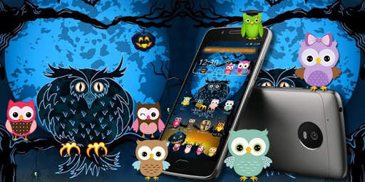 Halloween Night Owl Theme screenshot 4