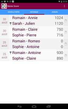 Score Belote Camera screenshot 13