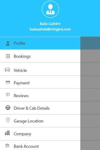 Car rental software Vendor App स्क्रीनशॉट 3