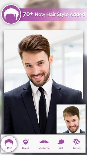 Man Hairstyle Photo Editor screenshot 5