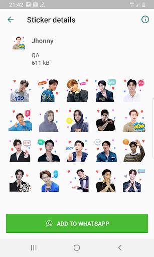 NCT 127 WAStickerApps KPOP Idol for Whatsapp screenshot 4