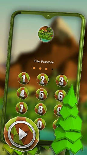 Polygon Hill Launcher Theme screenshot 5