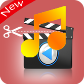 Cut video &amp; Audio Song icon