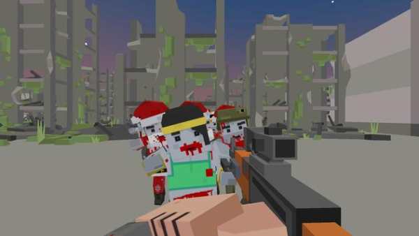 Multiplayer Zombie Survival Pixel 3D screenshot 6