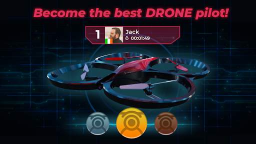RC Drone Air Racing - Flight Pilot Space Clash screenshot 5