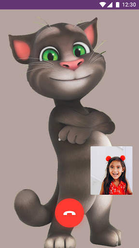 Tom Cat Fake Call-Fake Video Call & Chat with Tom screenshot 4
