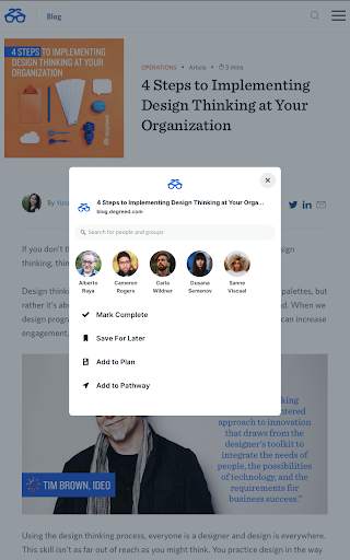 Degreed - Daily Learning Habit screenshot 3