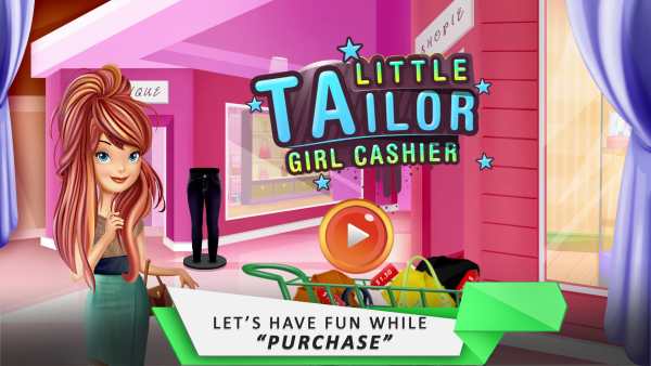 Little Tailor Girl Cashier Shop Cash Register screenshot 15