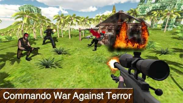 Commando sniper war Death Game screenshot 2
