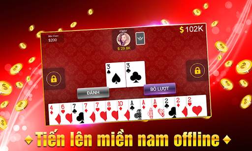 Tien Len Mien Nam offline - Game Danh Bai Tiến Lên screenshot 2