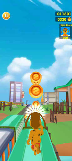 Pet Dog Subway Escape Surf screenshot 7