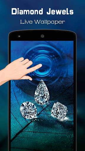 Diamond Jewels Live Wallpaper screenshot 1