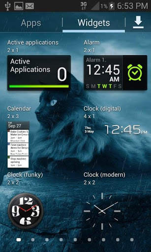 Black Cat In Rain LWP screenshot 3