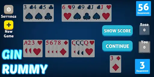 Gin Rummy Plus screenshot 2
