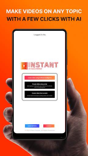 Instant - AI Video Maker screenshot 1