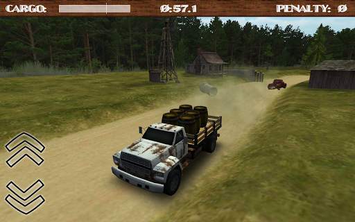 Dirt Road Trucker 3D screenshot 1