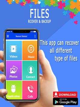 Recover all deleted photos; Files, pictures screenshot 2