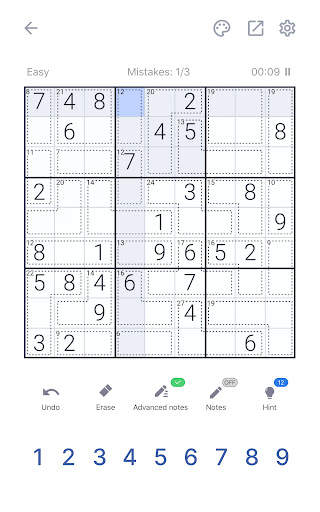 Killer Sudoku - Sudoku Puzzle screenshot 14