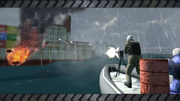 VR Commando Battleship Clash screenshot 4