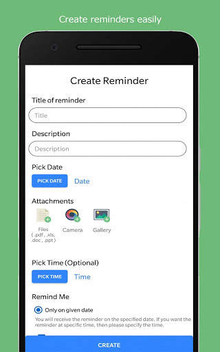 Remind Me - reminder app скриншот 2
