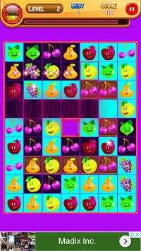 Funny Fruit Match 3 screenshot 3
