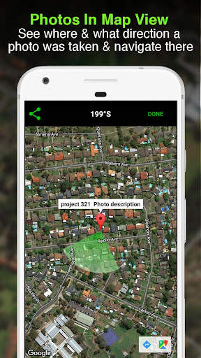 Solocator - GPS Field Camera screenshot 2