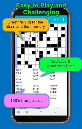 Number Fill in puzzles Numerix screenshot 3