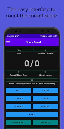 Cricket Score Counter screenshot 4
