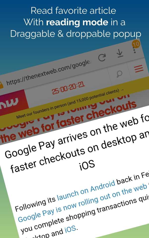 Go Browser - Download Video , Adblock screenshot 6