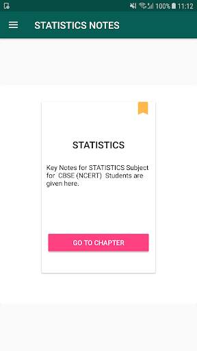 STATISTICS NOTES скриншот 1