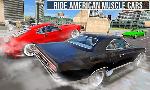 American Muscle Car Simulator 2019: Driving Game screenshot 1
