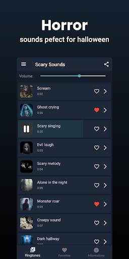 Scary horror sounds screenshot 1