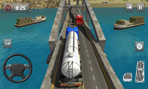Oil Tanker Truck Driving Game screenshot 1