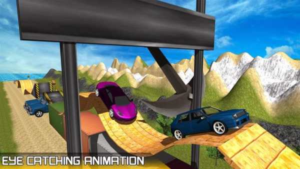Car Stunts Race Extreme Impossible Track Challenge screenshot 3