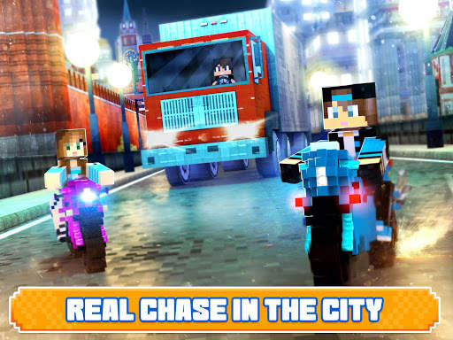 Blocky Superbikes Race Game screenshot 14