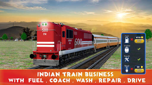 Indian Train Simulator: Indian Train Business screenshot 1