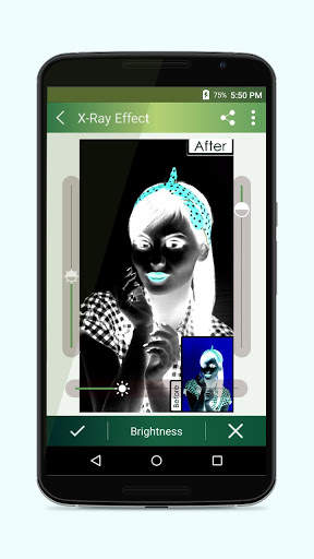 X-Ray Photo Editor Effect 2 تصوير الشاشة