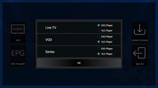 XCIPTV PLAYER 6 تصوير الشاشة