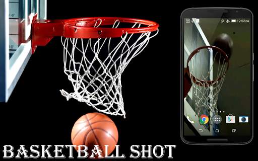 Basketball Shot Live Wallpaper स्क्रीनशॉट 1