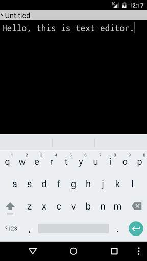 Text Edit screenshot 1