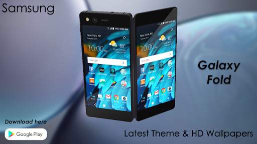 Theme for Galaxy Fold | Samsung galaxy fold screenshot 1