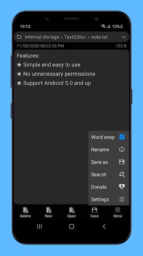 Text Editor - Create & edit text files screenshot 4
