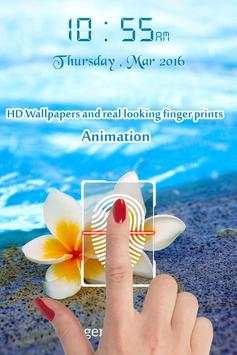 Fingerprint Lock Screen Prank 6 تصوير الشاشة