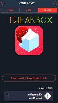 TweakBox for Android screenshot 1