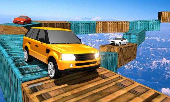 Impossible Car Driving Skyline Driver 3D screenshot 1
