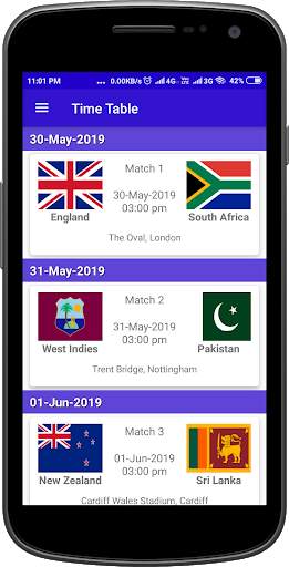 Cricket WorldCup 2019 screenshot 4