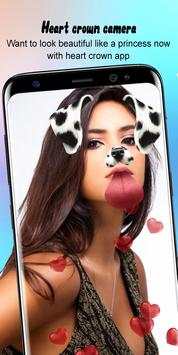 Funny Heart Crown Motion Stickers screenshot 3