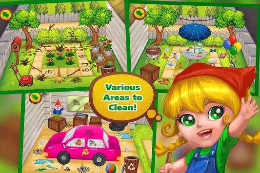 My Garden Home Makeover - House Cleaning Game screenshot 4