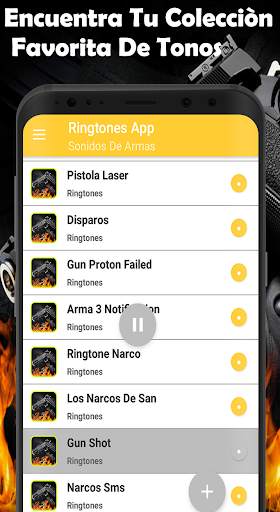 Tonos De Armas Para Mensajes screenshot 3