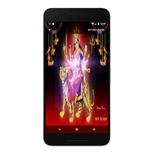 Maa durga live wallpaper 2018 screenshot 8
